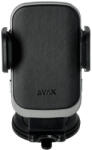 AVAX WH601 Feely+ Vezeték nélküli szellőzőrácsra és szélvédőre rögzíthető autós töltő, 15W