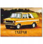 SteelPoster Fém poszter Tarpan Tábla Tepsi 22 x 31 cm +ajándék (plakat dekoracyjny, metalowa tablica, szyld)