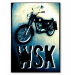 SteelPoster Fém poszter Wsk Tábla Tepsi 22 x 31 cm +ajándék (plakat dekoracyjny, metalowa tablica, szyld)