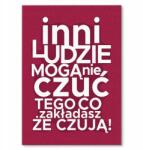 SteelPoster Fém poszter Más emberek Tábla Tepsi 22 x 31 cm +ajándék (plakat dekoracyjny, metalowa tablica, szyld)