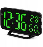 JVD LED-es ébresztőóra Jvd SB3725.1 Usb higrométer hőmérővel szundi funkció (SB3725.1)