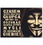 SteelPoster Fém poszter becsapni a bolondot Tábla Tepsi 22 x 31 cm +ajándék (plakat dekoracyjny, metalowa tablica, szyld)