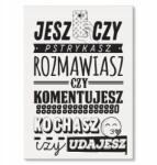 SteelPoster Fém poszter Szereted vagy megjátszod? Tábla 30 x 42 cm +ajándék (plakat dekoracyjny, metalowa tablica, szyld)