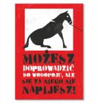 SteelPoster Fém ló poszter Tábla 30 x 42 cm +ajándék (plakat dekoracyjny, metalowa tablica, szyld)