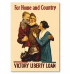 SteelPoster Fém poszter Victory liberty Tábla Tepsi 22 x 31 cm +ajándék (plakat dekoracyjny, metalowa tablica, szyld)