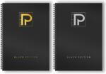 Paperland Caiet A4 cu spira, 96 file, hartie 70 g/mp, Paperland Premium Black Edition (24800051)