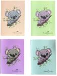 Faber-Castell Caiet A4, 100 file, velin, coperta plastic, hartie 70g/mp, Faber-Castell Koala (FC500408)