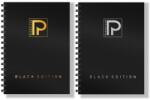 Paperland Caiet A5 cu spira, 96 file, hartie 70 g/mp, Paperland Premium Black Edition (24800047)