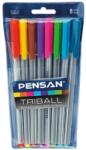 Pensan Pix Pensan Triball, 1 mm, set 8 culori (PNS1003/8)