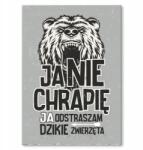 SteelPoster Fém poszter Elriasztom az állatokat Tábla Tepsi 42 x 59, 4 cm +ajándék (plakat dekoracyjny, metalowa tablica, szyld)