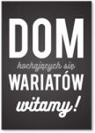 SteelPoster Fém poszter Bolondok háza Tábla 30 x 42 cm +ajándék (plakat dekoracyjny, metalowa tablica, szyld)