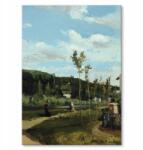 SteelPoster Fém poszter Country road Pissarro Tábla 30 x 42 cm +ajándék (plakat dekoracyjny, metalowa tablica, szyld)