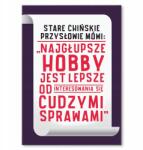 SteelPoster Fém poszter a leghülyébb hobbi Tábla Tepsi 22 x 31 cm +ajándék (plakat dekoracyjny, metalowa tablica, szyld)