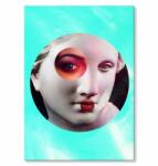 SteelPoster Fém poszter woman Tábla Tepsi 42 x 59, 4 cm +ajándék (plakat dekoracyjny, metalowa tablica, szyld)