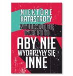 SteelPoster Fém poszter néhány katasztrófa Tábla Tepsi 42 x 59, 4 cm +ajándék (plakat dekoracyjny, metalowa tablica, szyld)