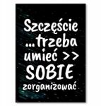 SteelPoster Fém poszter Boldogság Tábla 30 x 42 cm +ajándék (plakat dekoracyjny, metalowa tablica, szyld)
