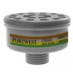 Portwest P926 - ABEK2 gázszűrő univerzális csatlakozással, 4 db/csomag (P926BKR)