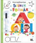 JIRI MODELS Suliváró foglakoztató füzet, 22 lekaparható lap + filctoll, Színek és formák (JRM-8266-1) - mesescuccok