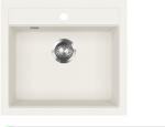 Evido QUADRO 6 gránit mosogató, 565 x 510 mm, fehér (442205) - novatop