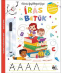 JIRI MODELS Suliváró foglakoztató füzet, 22 lekaparható lap + filctoll, Írás és betűk (JRM-8264-7) - officetrade