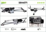 Valeo Sistem stergator parbriz VALEO 584671 (584671) - fixbox
