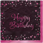riethmüller Szalvéta 33x33cm Happy Birthday (LUFI641968)