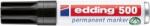 edding Alkoholos marker, 2-7 mm, vágott, EDDING ˝500˝, fekete