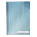 Leitz Genotherm, ˝L˝, lefűzhető, A4, 200 mikron, LEITZ ˝CombiFile˝, kék