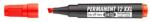 ICO Alkoholos marker, 1-4 mm, vágott, ICO ˝Permanent 12 XXL˝, piros