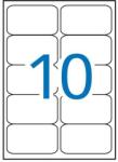 APLI Etikett, univerzális, 99, 1x57 mm, kerekített sarkú, APLI, 1000 etikett/csomag