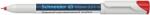 Schneider Alkoholmentes marker, OHP, 0, 4 mm, SCHNEIDER ˝Maxx 221 S˝, piros