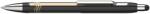 Schneider Golyóstoll, 0, 7 mm, nyomógombos, érintőképernyőhöz, fekete-arany tolltest, SCHNEIDER ˝Epsilon Touch XB˝, kék