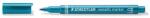 STAEDTLER Dekormarker, 1-2 mm, kúpos, STAEDTLER ˝8323˝, metálkék