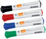 Nobo Táblamarker, kúpos hegyű, 2 mm, 10 db, NOBO ˝Glide˝, vegyes