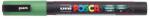 uni Dekormarker, 0, 9-1, 3 mm, UNI ˝Posca PC-3ML˝, fényes zöld