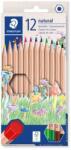 STAEDTLER Színes ceruza készlet, hatszögletű, STAEDTLER ˝Noris® natural 143N˝, 12 szín