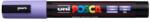 uni Dekormarker, 1, 8-2, 5 mm, UNI ˝Posca PC-5M˝, halványlila