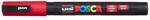 uni Dekormarker, 0, 9-1, 3 mm, UNI ˝Posca PC-3M˝, piros