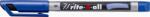 STABILO Alkoholos marker, 1 mm, kúpos, STABILO ˝Write-4-all˝, kék