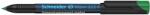 Schneider Alkoholos marker, OHP, 0, 7 mm, SCHNEIDER ˝Maxx 222 F˝, zöld