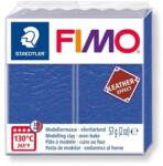 FIMO Gyurma, 57 g, égethető, FIMO ˝Leather Effect˝, indigókék