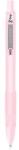 Zebra Golyóstoll, 0, 27 mm, nyomógombos, rózsaszín tolltest, ZEBRA ˝Z-Grip Pastel˝, kék