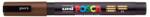uni Dekormarker, 1, 8-2, 5 mm, UNI ˝Posca PC-5M˝, barna