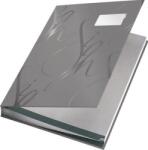 LEITZ Aláírókönyv, A4, 18 részes, karton, LEITZ ˝Design˝, szürke