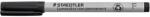 STAEDTLER Alkoholmentes marker, OHP, 0, 6 mm, STAEDTLER ˝Lumocolor® 316 F˝, fekete