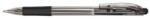 Pentel Golyóstoll, 0, 35 mm, nyomógombos, PENTEL ˝BK417˝, fekete