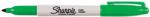 Sharpie Alkoholos marker, 1 mm, kúpos, SHARPIE ˝Fine Point˝, zöld