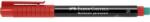 Faber-Castell Alkoholos marker, OHP, 0, 4 mm, FABER-CASTELL ˝Multimark 1523˝, piros