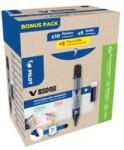 Pilot Táblamarker, 2, 3 mm, kúpos, PILOT ˝V-Board Master, Bonus Pack˝, fekete + betét