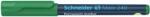 Schneider Alkoholos marker, 1-2 mm, kúpos, SCHNEIDER ˝Maxx 240˝, zöld